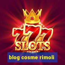 blog cosme rimoli